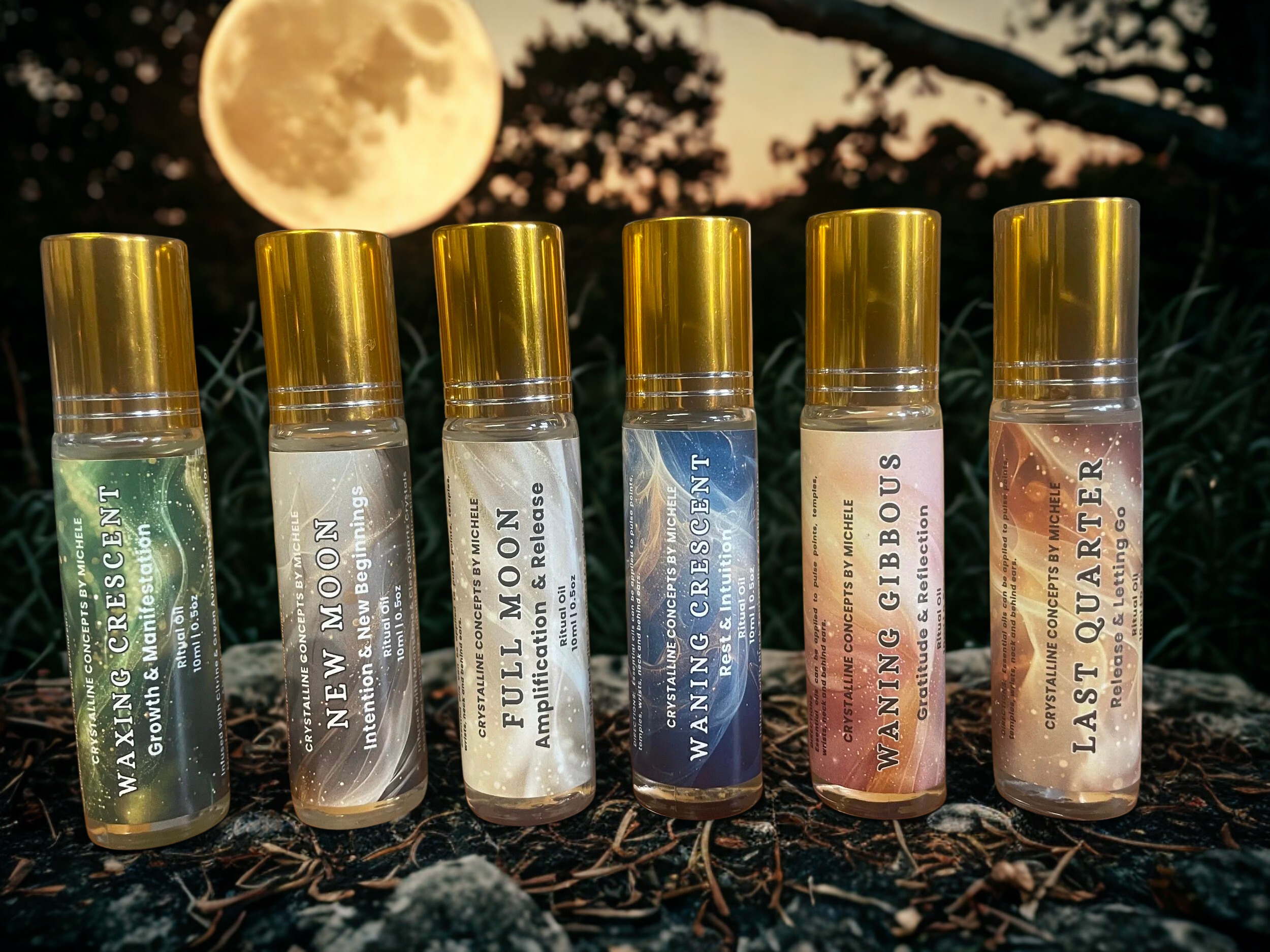 Moon Phase Ritual Oils
