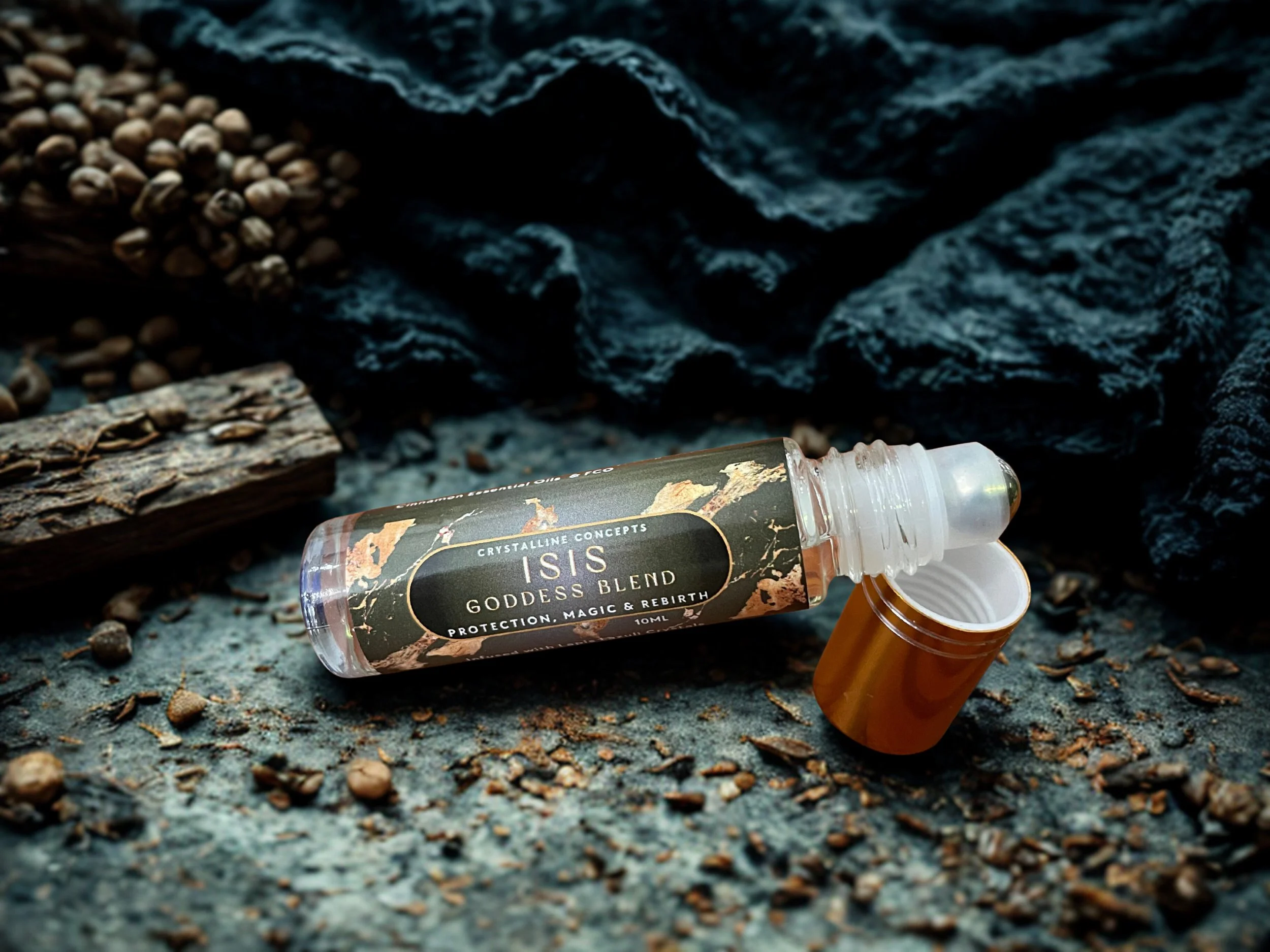 Isis Goddess Blend Essential Oil Roller - Divine Magic & Sacred Healing