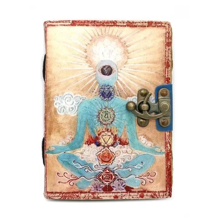 Serenity Oasis Blank Leather Journal (5 X 7 in.)