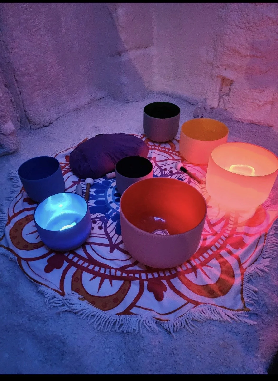 Sound bath with Vinhasa