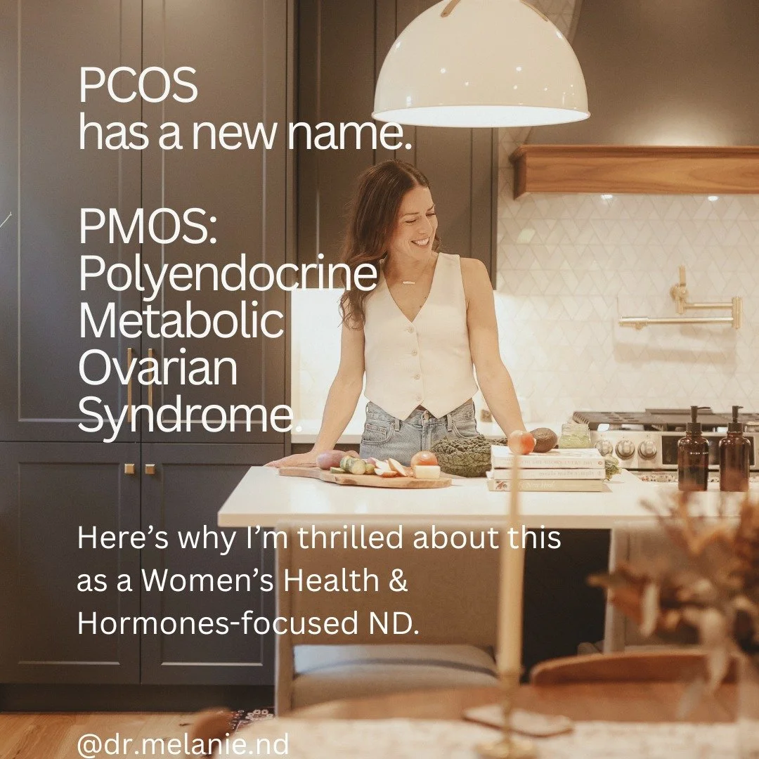 PCOS officially got a new name and I&rsquo;m thrilled about it 🎉

It changed because the old name never reflected the full picture of this condition. 

A May 2026 paper published in The Lancet announced that PCOS will now be called PMOS: Polyendocri