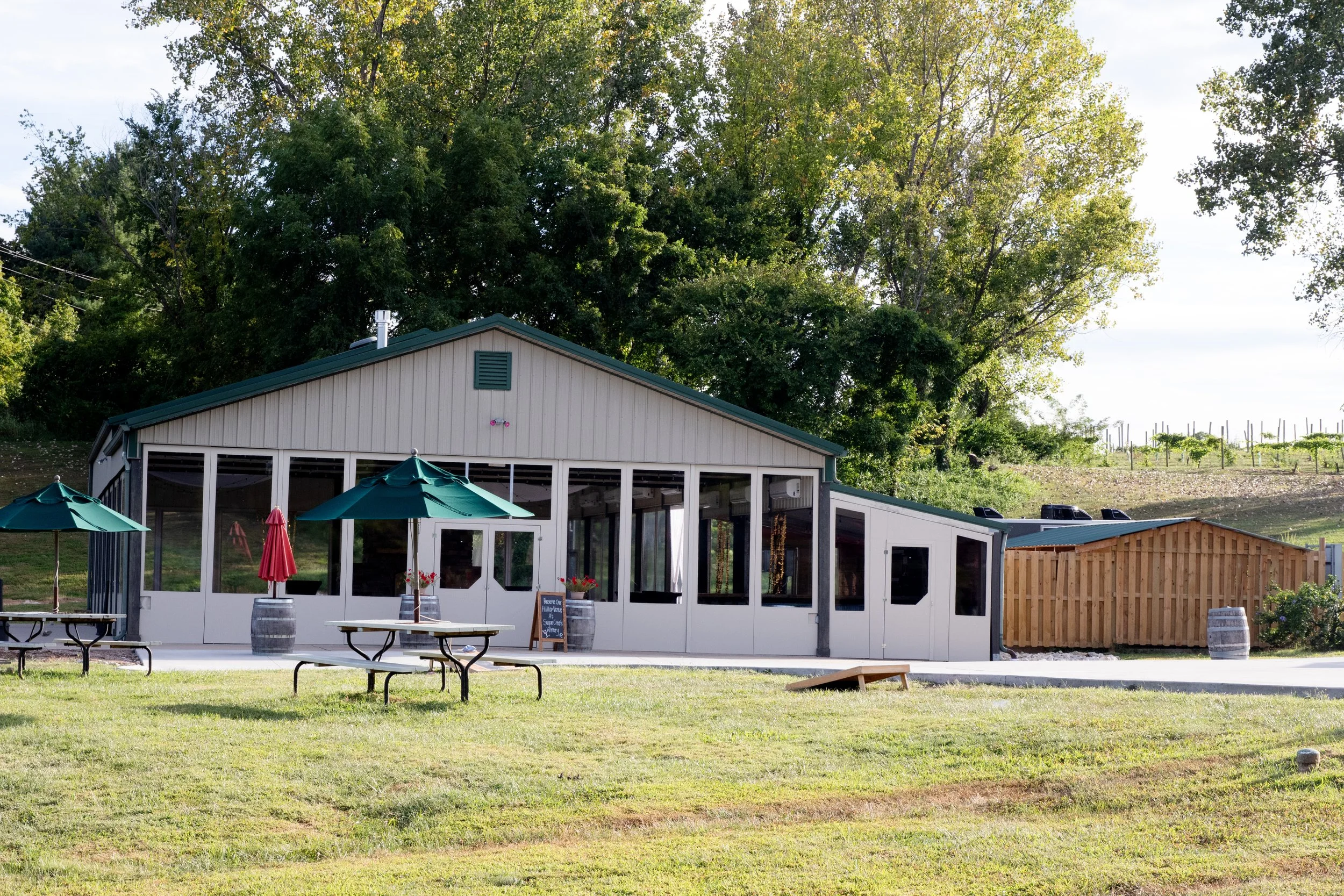 Hilltop Venue Reception Space