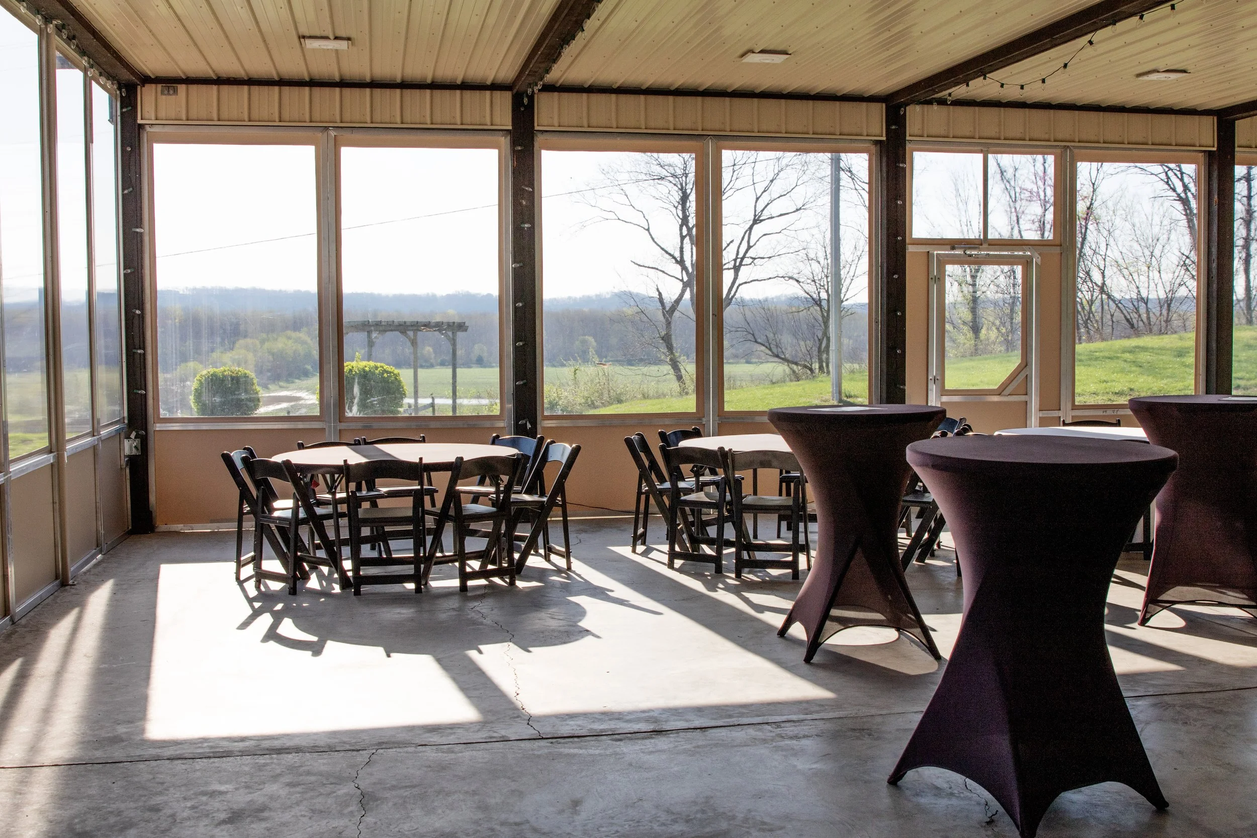Inside Hilltop Venue