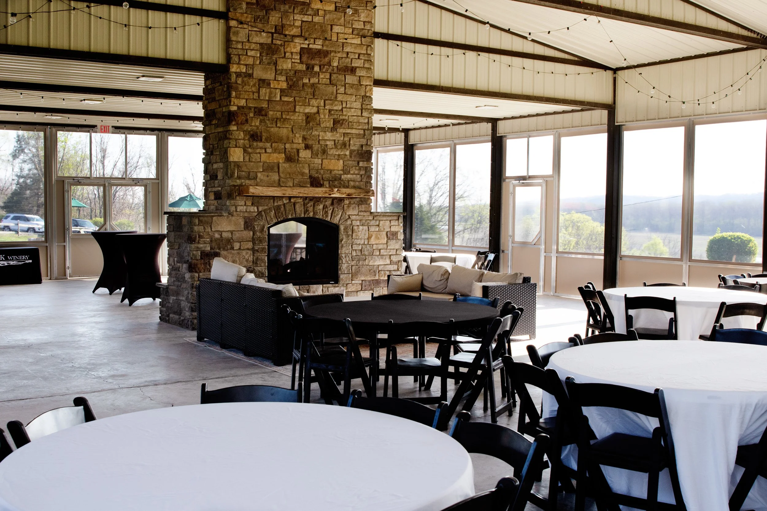 Inside Hilltop Venue