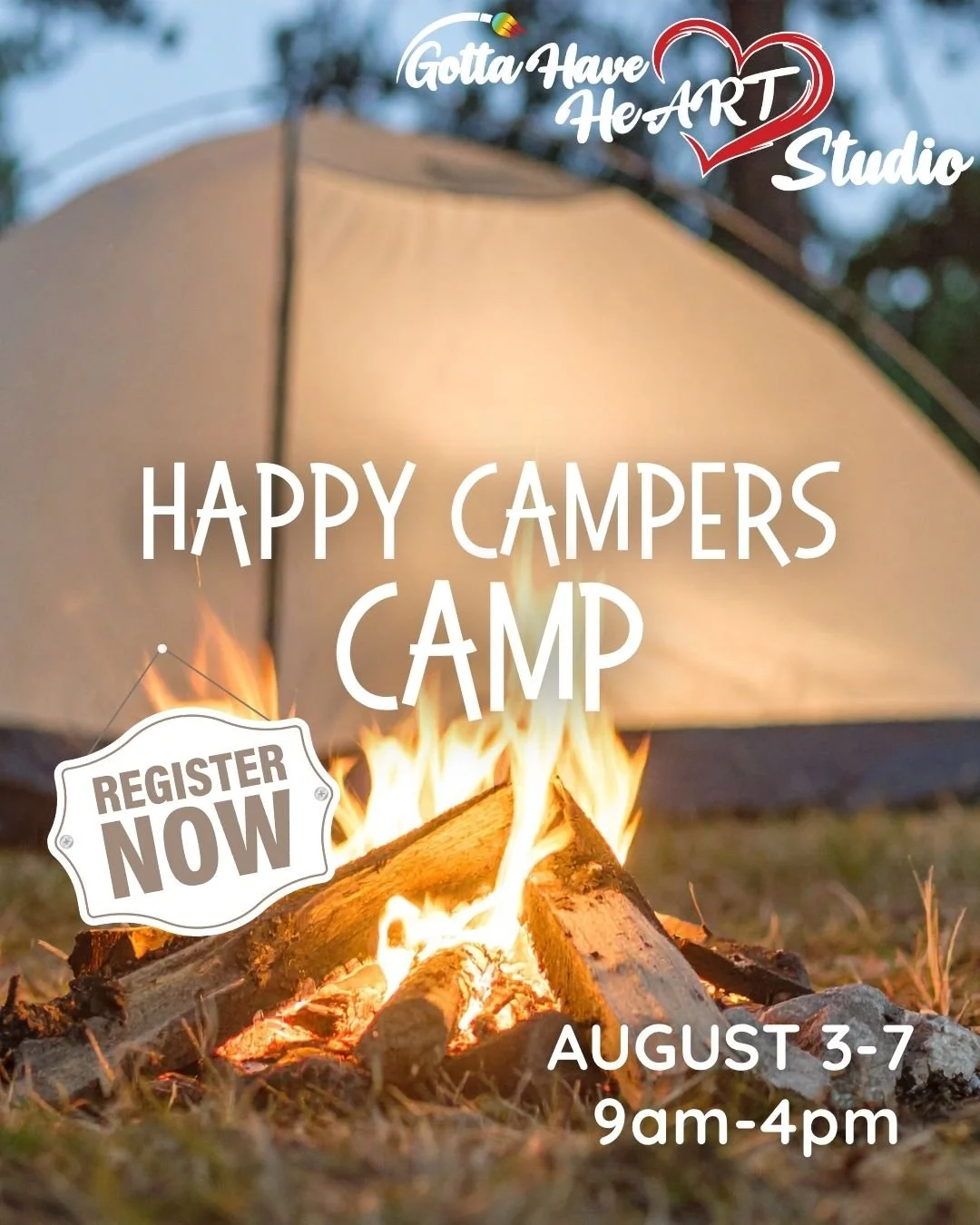 ☀️⛺ Need to lock in summer plans? We&rsquo;ve got you covered. 

Our Happy Campers Camp is a full week of creativity, imagination, and projects kids won&rsquo;t want to put down. 
🗓 August 3&ndash;7

Camp is filling up quickly! Reserve your spot tod