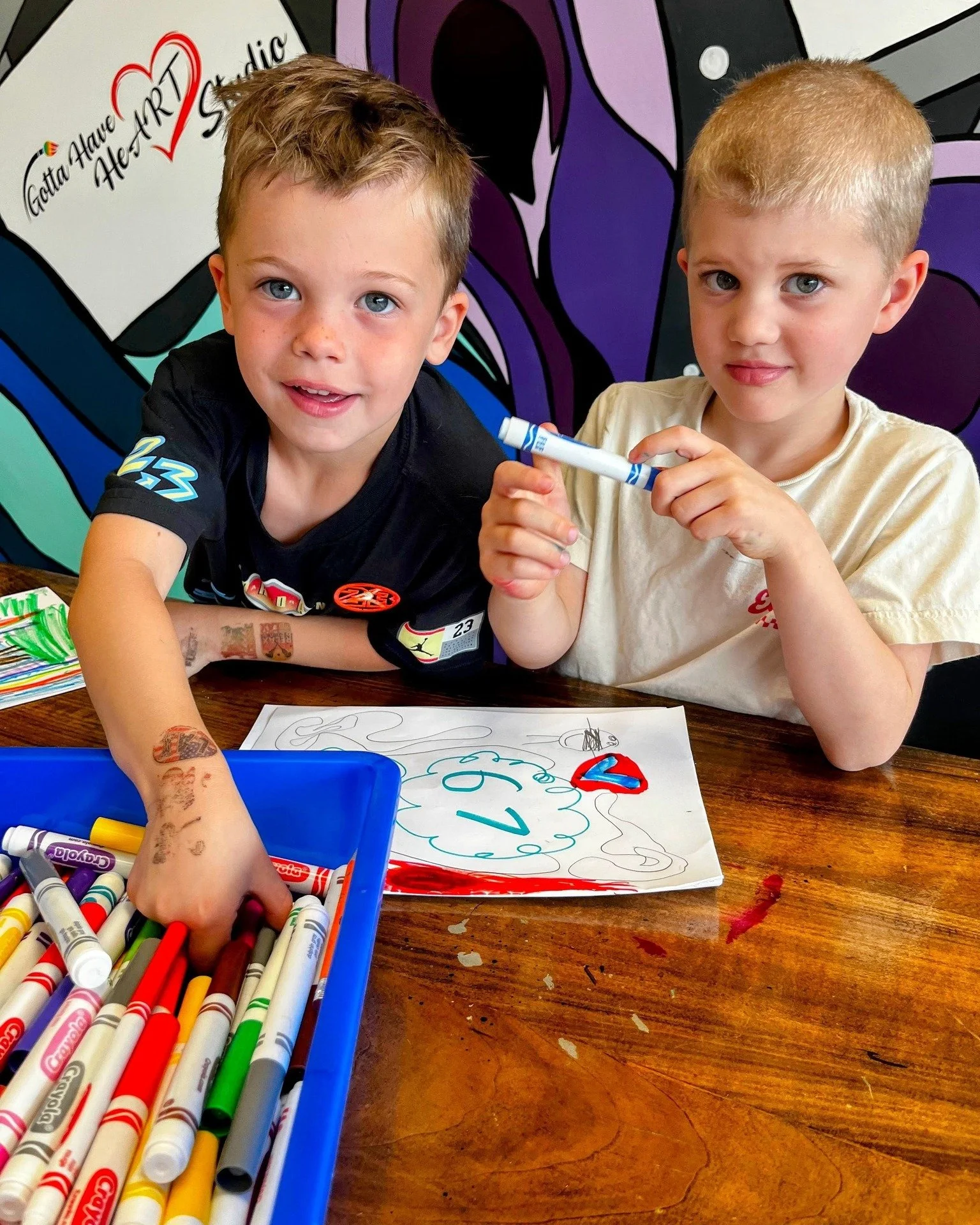 🎨 Last week&rsquo;s Spring Camp Popup kicked off with a studio full of happy artists, colorful masterpieces, and lots of creative energy. 

We loved every minute of it 🌸

#GottaHaveHeARTStudio #SpringCamp #CampPopup  #KidsArt #SevernaPark
