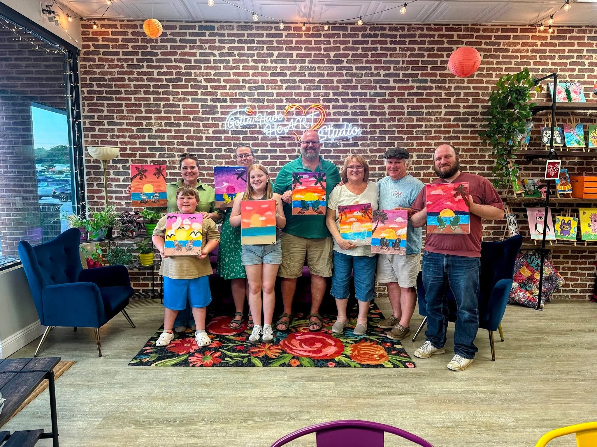 🎨 Family Paint Night memories in the making! 

 💚 No screens, no distractions! Family Paint Nights are all about slowing down, creating together, and making memories that last long after the paint dries.

Looking for a fun way to celebrate, reconne