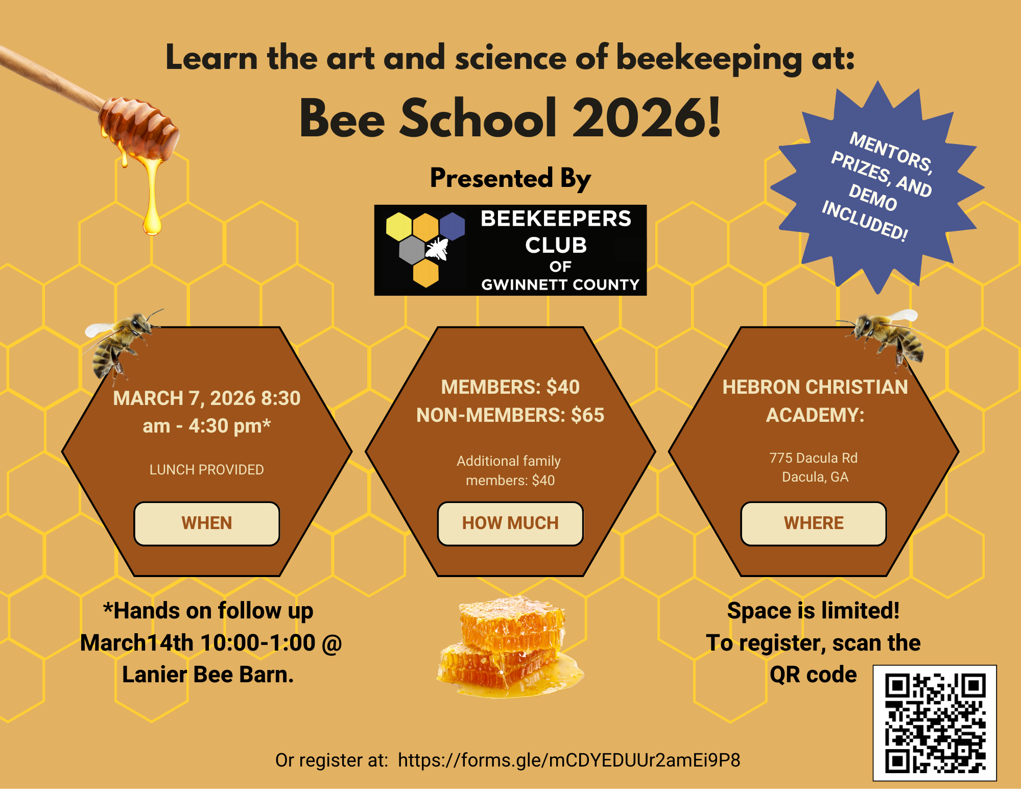 Bee School — Beekeepers Club of Gwinnett County