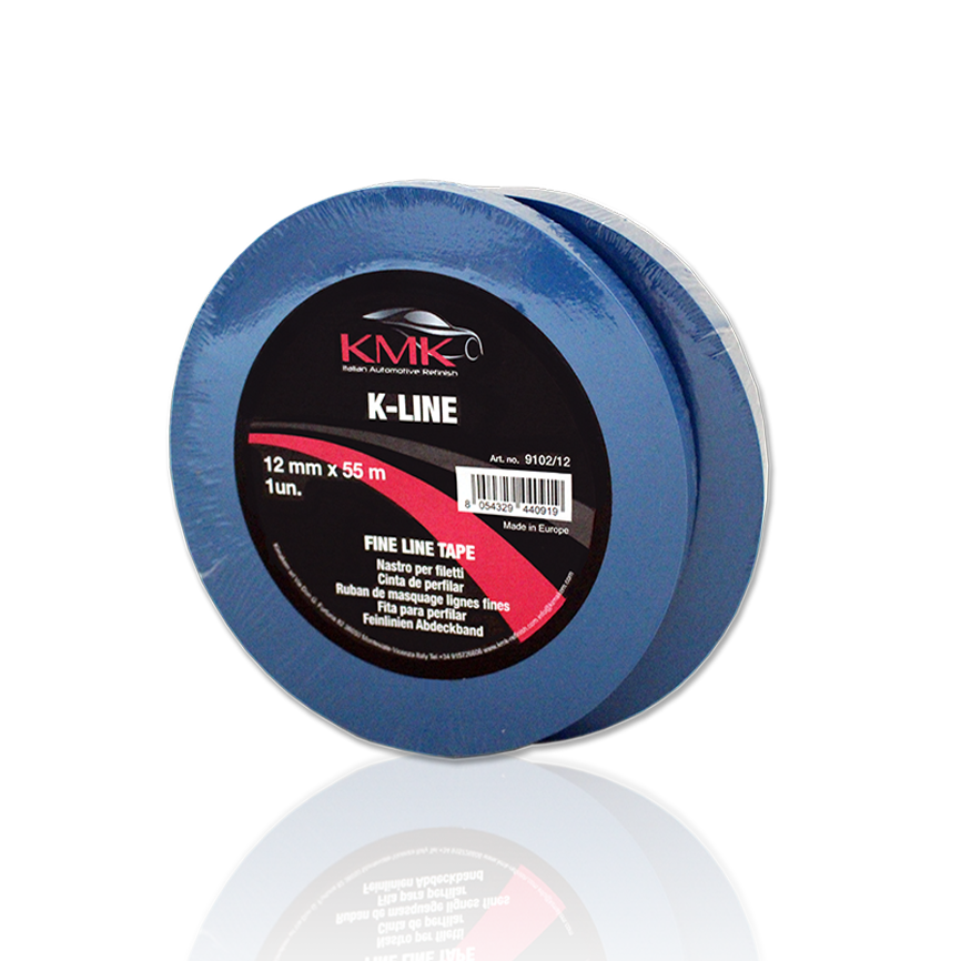 Profiling masking tape
It allows curves and straight lines to be created for customizing vehicles.
After using the tape, the result is a clean and defined separation line.
High flexibility, easy to remove without leaving adhesive residue and resistan