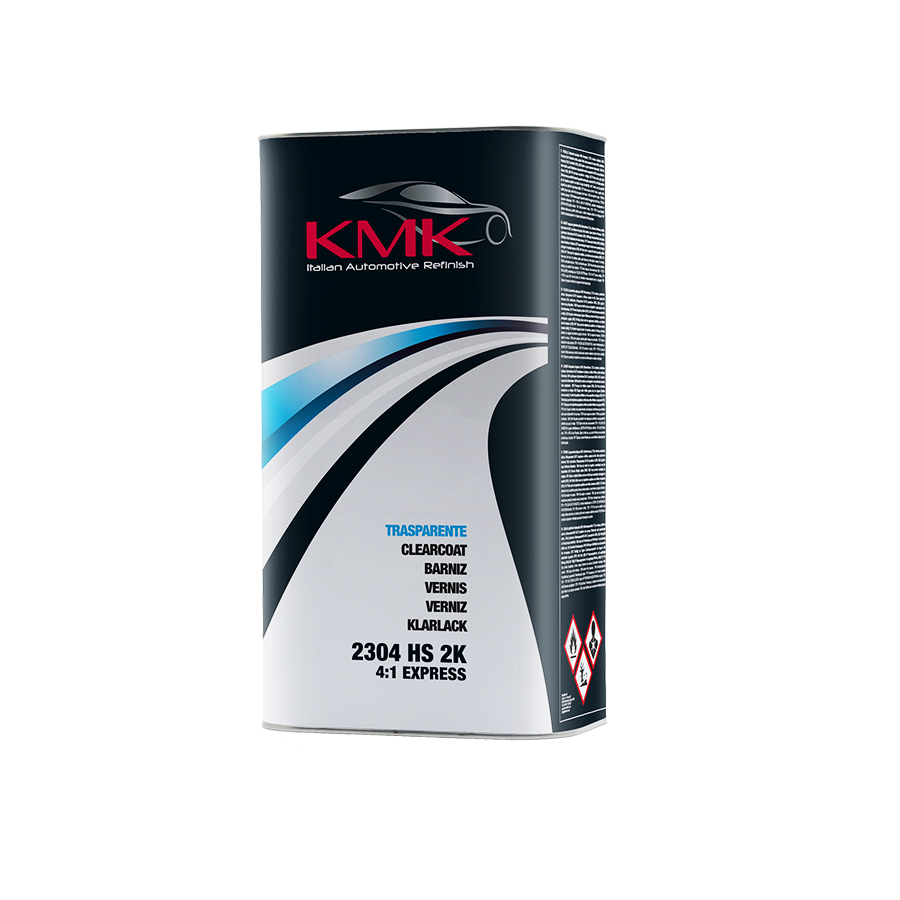 Very fast curing, high gloss 2K acrylic clear coat.
It is ideal for spot repairs as well as for panel applications and very easy to apply
due to its very low viscosity even at low pressures, avoiding an excess of overspray.
Once applied, the dust fre
