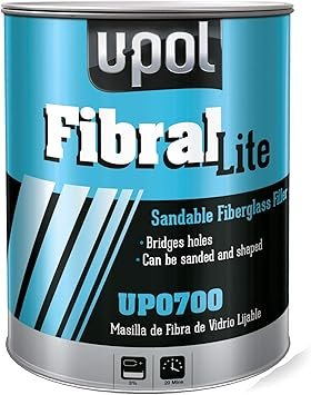 U-Pol Products 0700 FIBRAL Glass Fiber Filler - 3 Liter