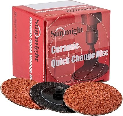 Sunmight Ceramic QCD 2" 24G Disc, 90701, 25 Discs//Sunmight Ceramic QCD 2" 36G Disc, 90701, 25 Discs
-24G
-36G