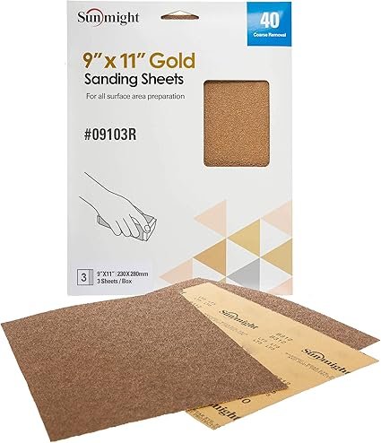 Sunmight Gold Retail Pack 9" X 11
