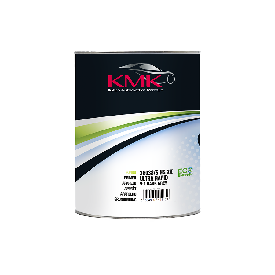 HIGH SOLID TWO COMPONENTS DARK GREY RAPID PRIMER
Very suitable for new jobs and repairs.
Hardens very rapidly, sands very easily, non absorbing.
Gives the finish an even and high gloss.
Can be overpainted with any type of finish.