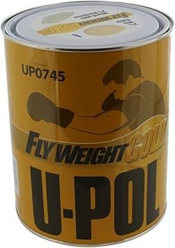 U-POL Products 0745 Flyweight Gold Lightweight Body Filler - 3 Liter