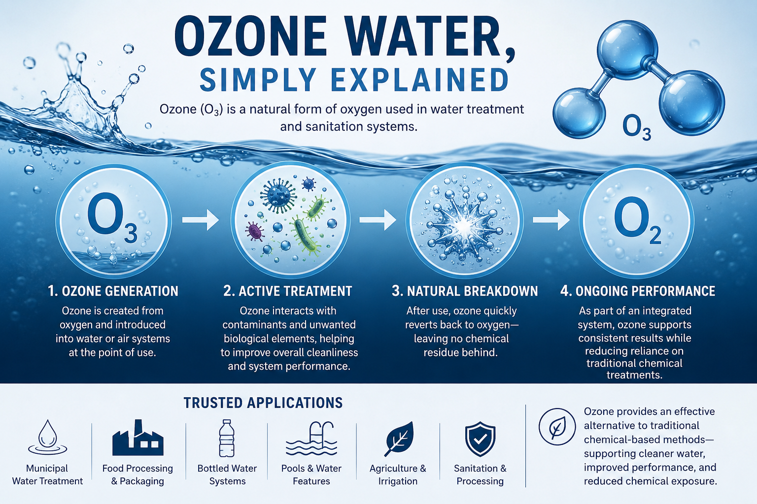 Ozone Water, Simply Explained
