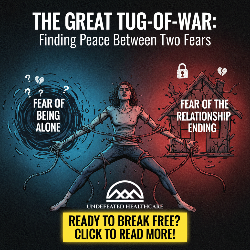 The Great Tug-of-War: Fear of Being Alone vs. Fear of the Relationship Ending