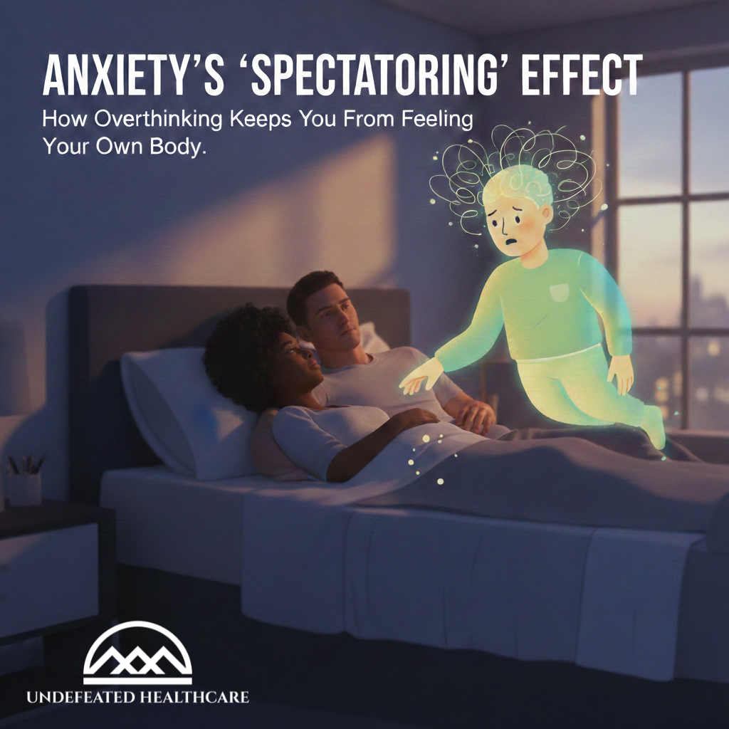 Anxiety’s "Spectatoring" Effect: How Overthinking Keeps You From Feeling Your Own Body
