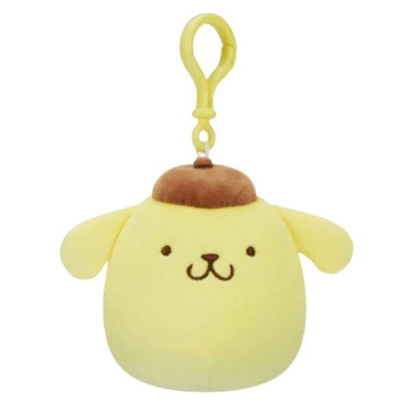SQUISHMALLOWS  -  HELLO KITTY AND FRIENDS  -  POMPOMPURIN KEYCHAIN (3.5")