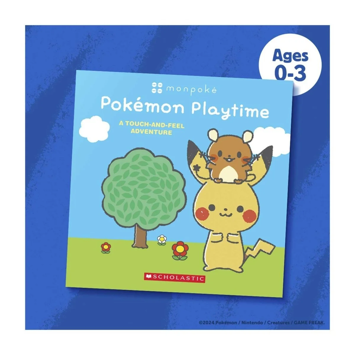 Pokémon Playtime: A Touch and Feel Adventure (Monpoké Board Book)