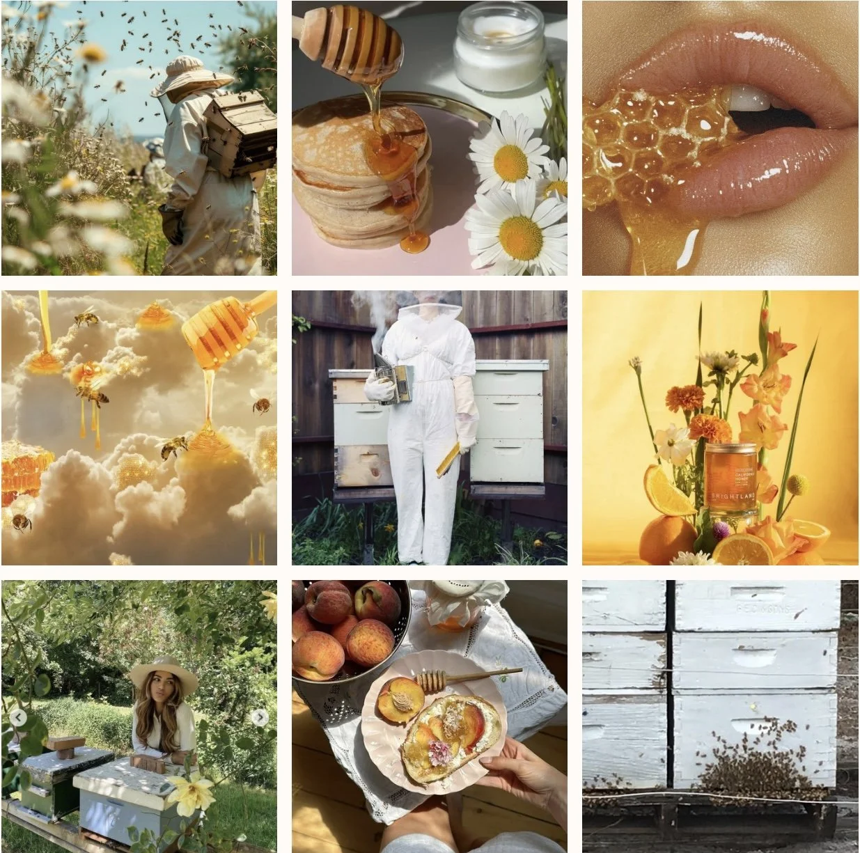 IG Feed for Honey Brand