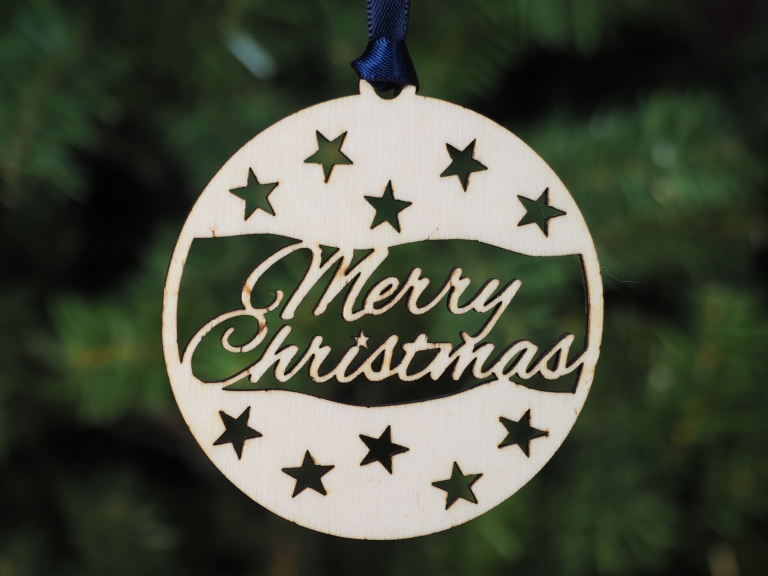 Merry Christmas Tree Ornament