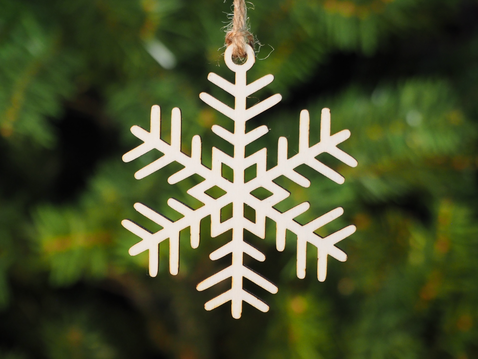 Snowflake Christmas Ornament