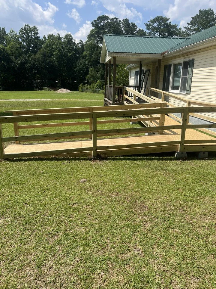 Custom Built Wheelchair Ramp # 3