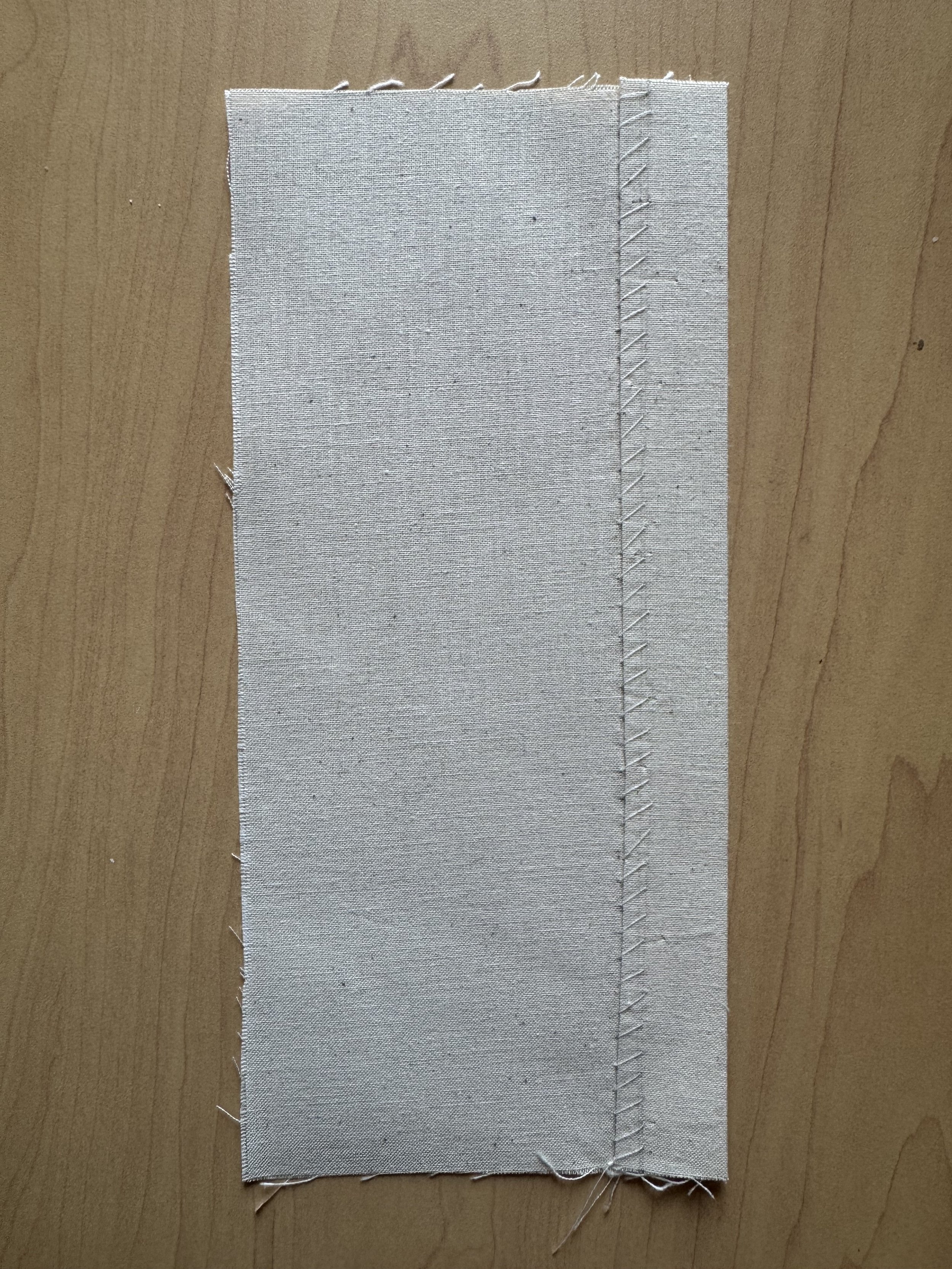 Whip Stitch Hem