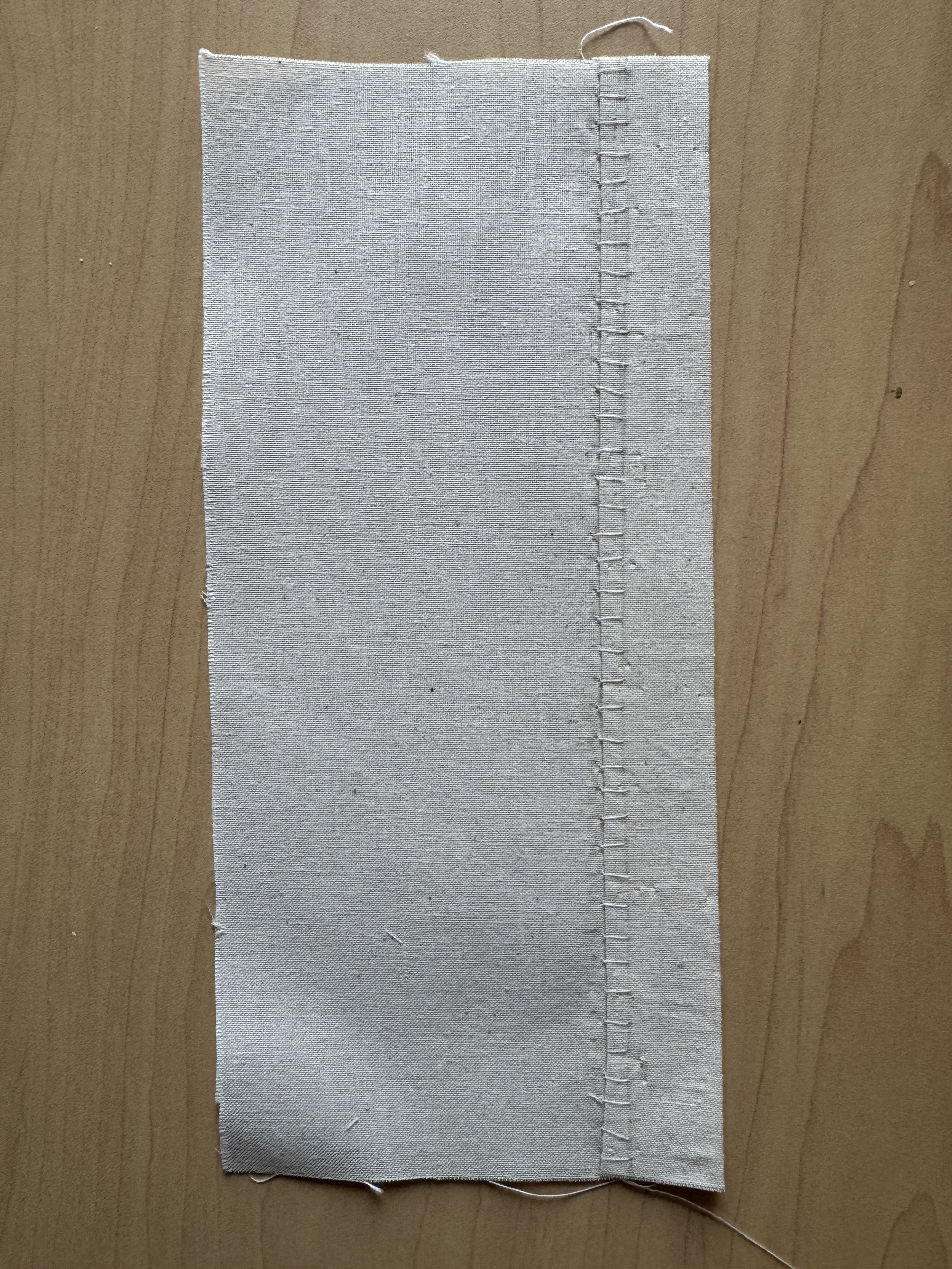Vertical Hem Stitch
