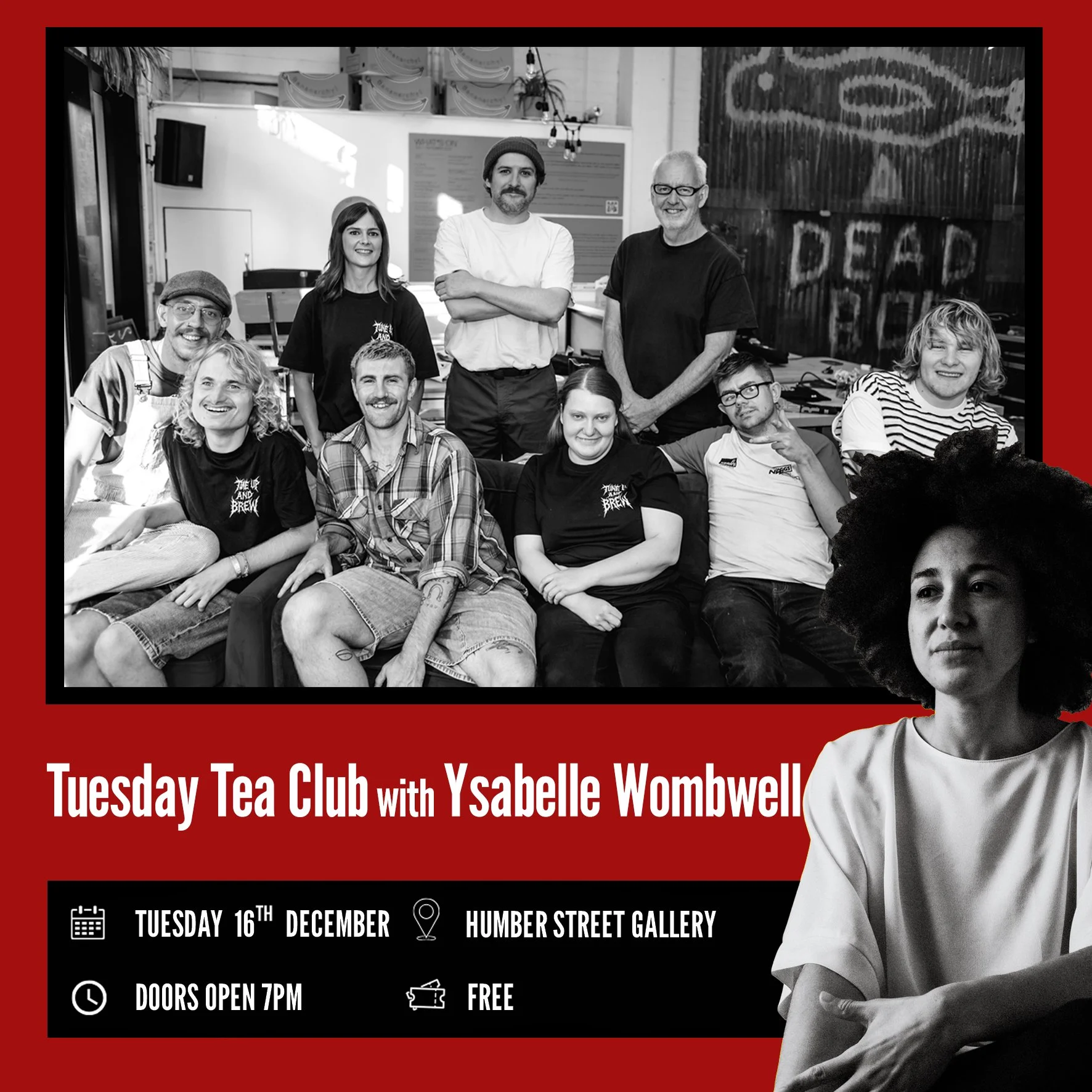 Tuesday Tea Club and Ysabelle Wombwell