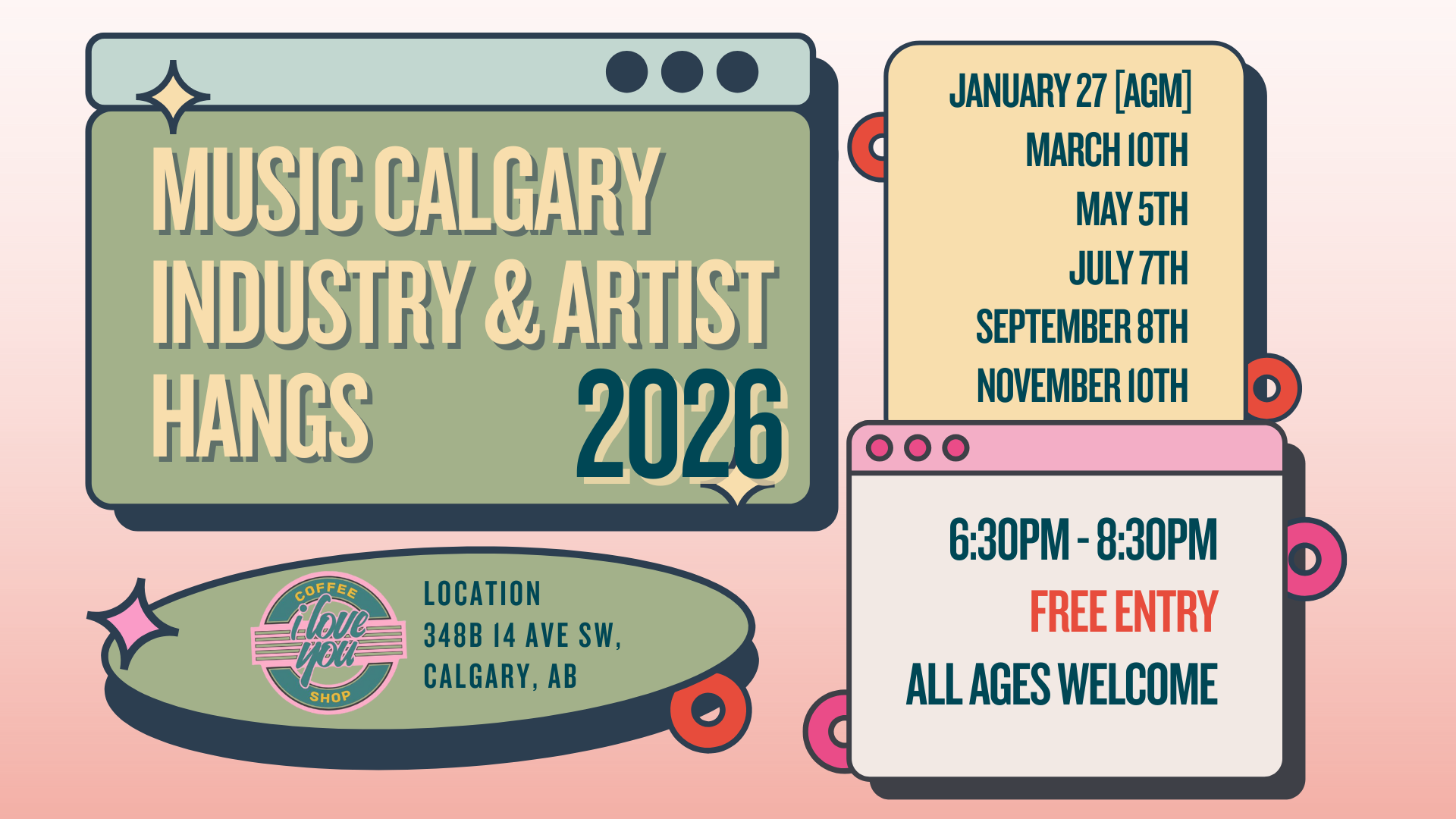 Artist & Industry Hangs