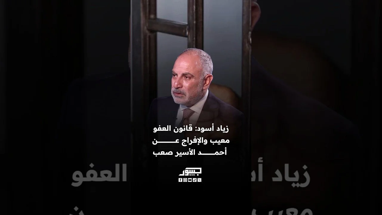 النائب اللبناني السابق زياد أسود: قانون العفو معيب والإفراج عن أحمد الأسير صعب