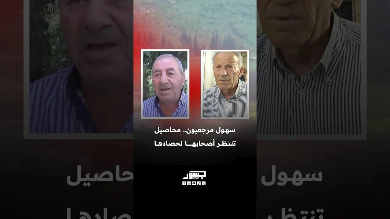 سهول مرجعيون.. محاصيل تنتظر أصحابها لحصادها