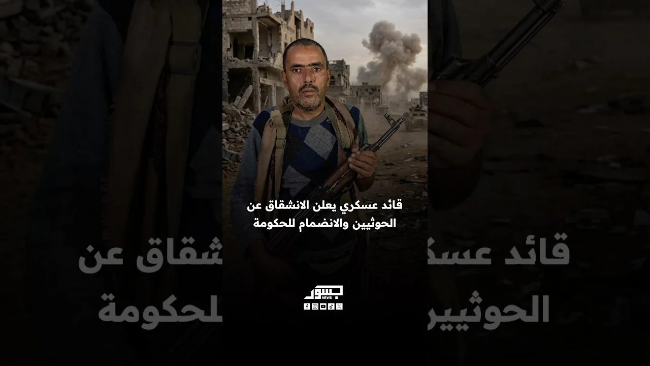 قائد عسكري يعلن الانشقاق عن الحوثيين والانضمام للحكومة