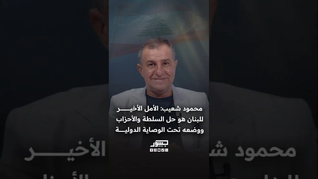 الناشط السياسي محمود شعيب: الأمل الأخير للبنان هو حل السلطة والأحزاب ووضعه تحت الوصاية الدولية