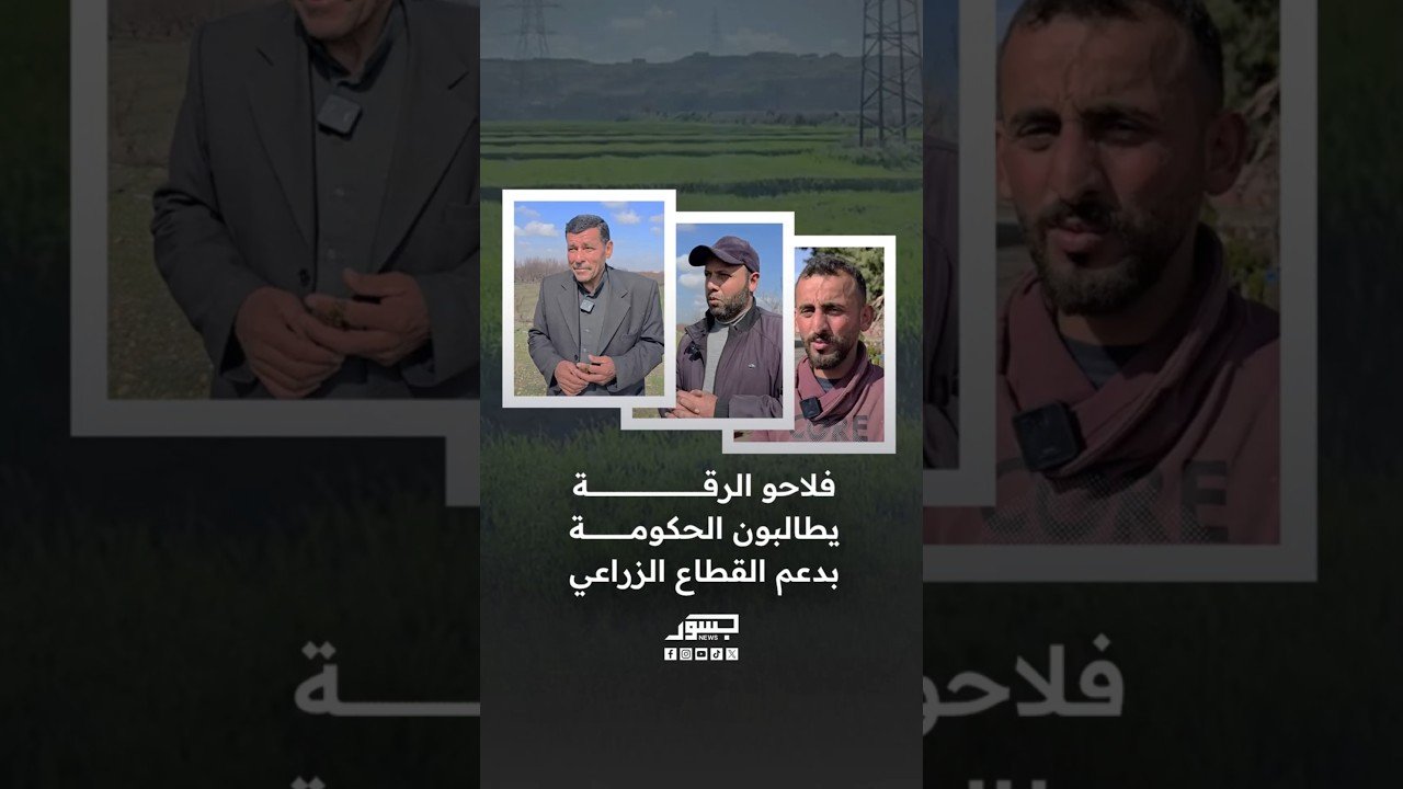 فلاحو الرقة يطالبون الحكومة بدعم القطاع الزراعي