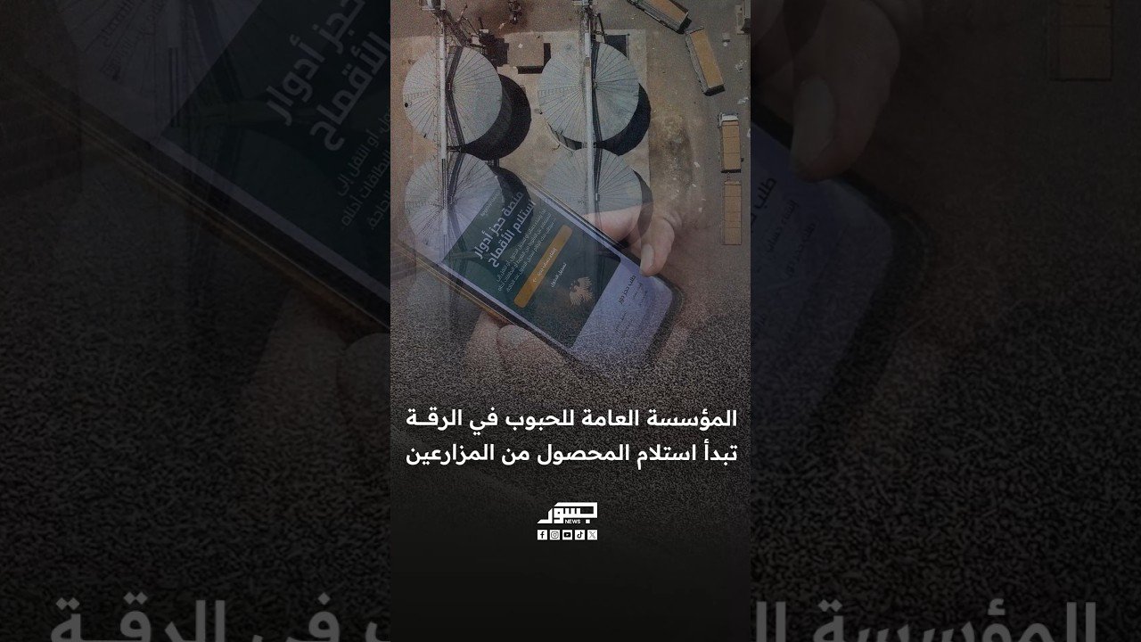 المؤسسة العامة للحبوب في الرقة تبدأ استلام المحصول من المزارعين