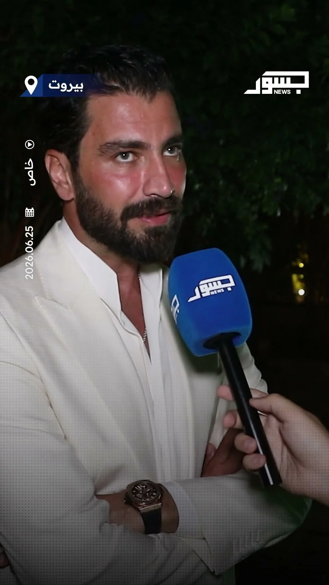 الفنان معتصم النهار: انتظروا قربياً عرض فيلمي الجديد مع ياسمين صبري