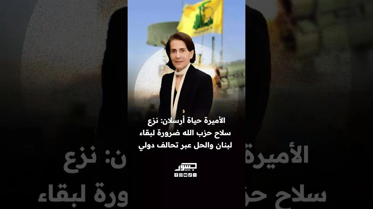 الأميرة حياة أرسلان: نزع سلاح حزب الله ضرورة لبقاء لبنان والحل عبر تحالف دولي