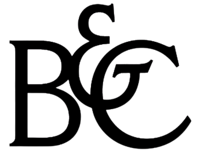 Stylized logo featuring the uppercase letters B, E, and C intertwined.