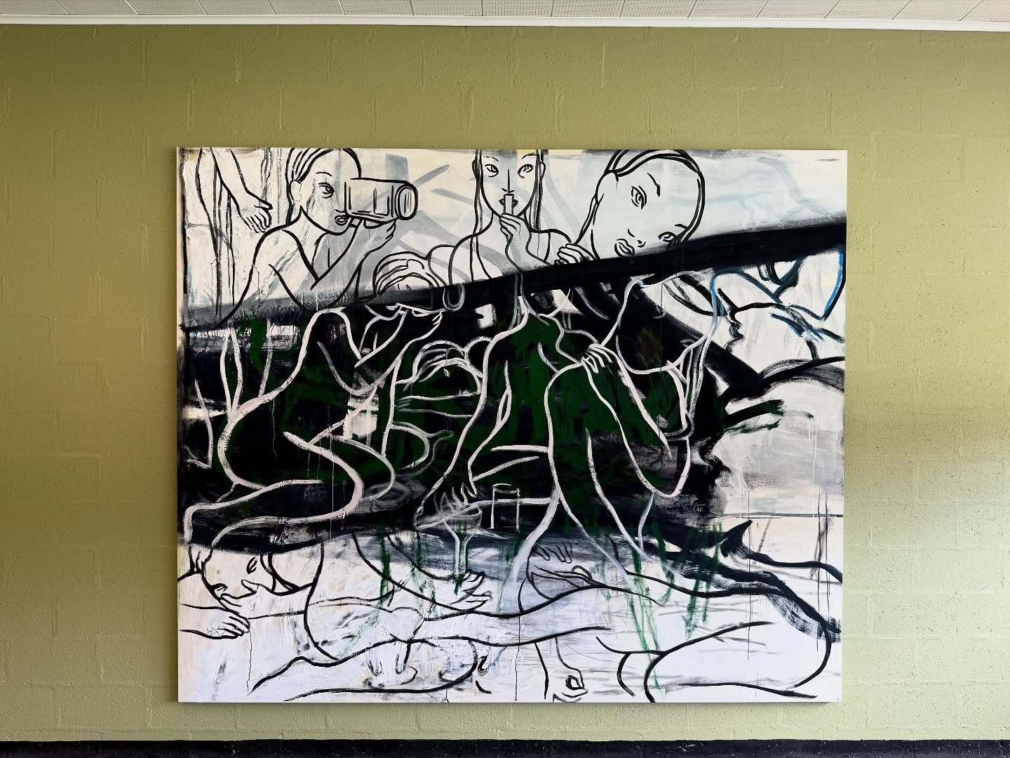 Got to drop in on the 2025 Annual Exhibition at @thecampusupstate .
Was grateful to view these highlights from inside and out.

Still dig that it is all housed in the former Ockawamick School in Claverack, NY : a 78,000 square foot building built in 