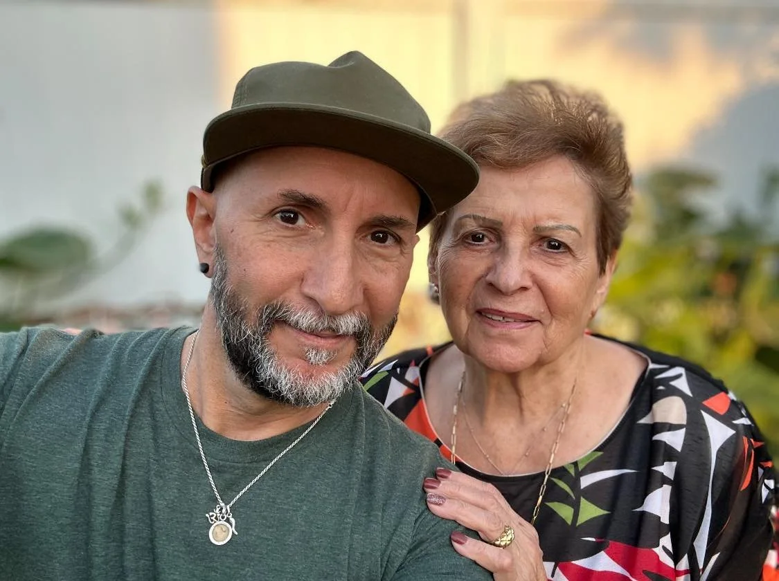 holiday weekend in October in Queens with Chiara (taking a break in her beautiful backyard)
still a firestarter at 86 and present in spirit when her body allows.

we&rsquo;ve realized after several years (of having my sibling &amp; her family absent 