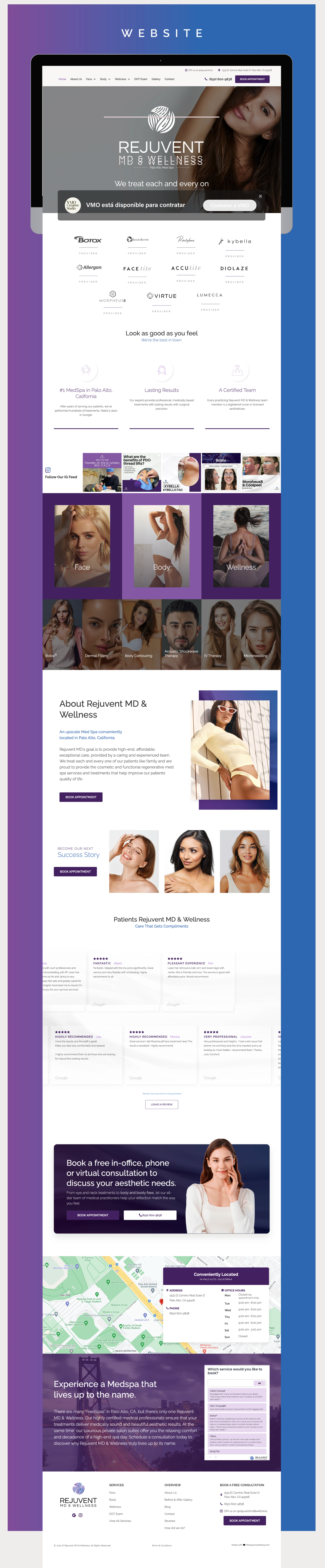 Diseño web profesional para empresa en Centroamérica — VMO Creative Studio