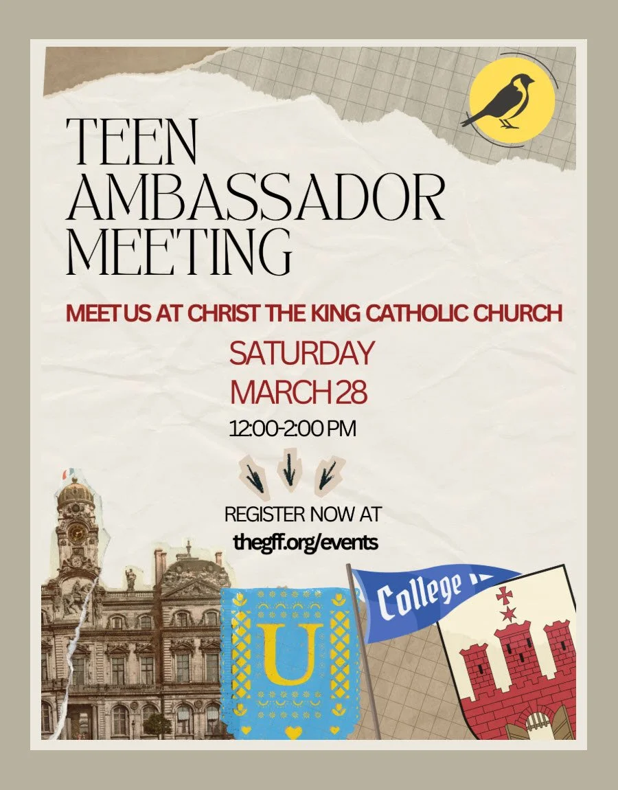 GFF Teen Ambassador meeting