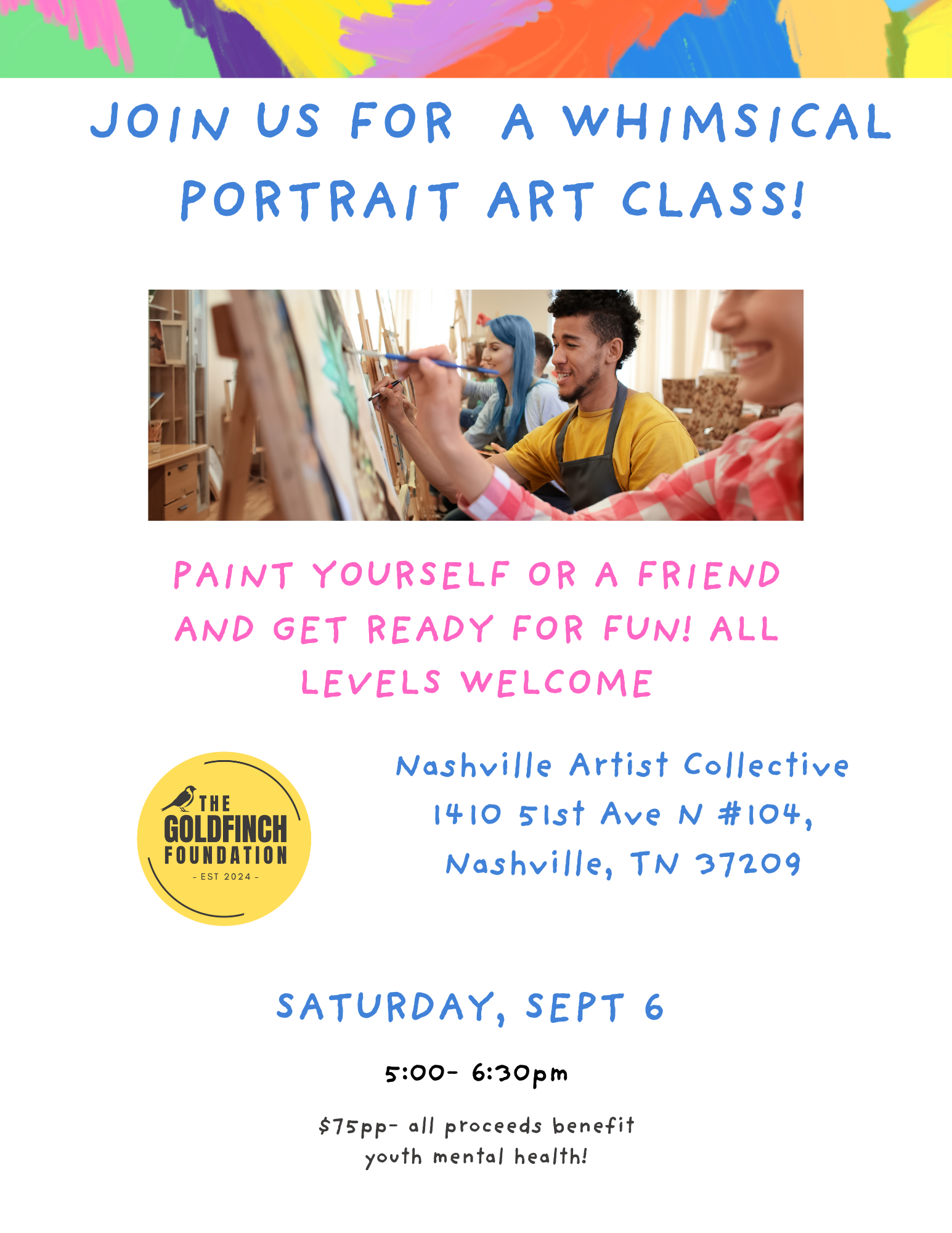 Portrait Art Class