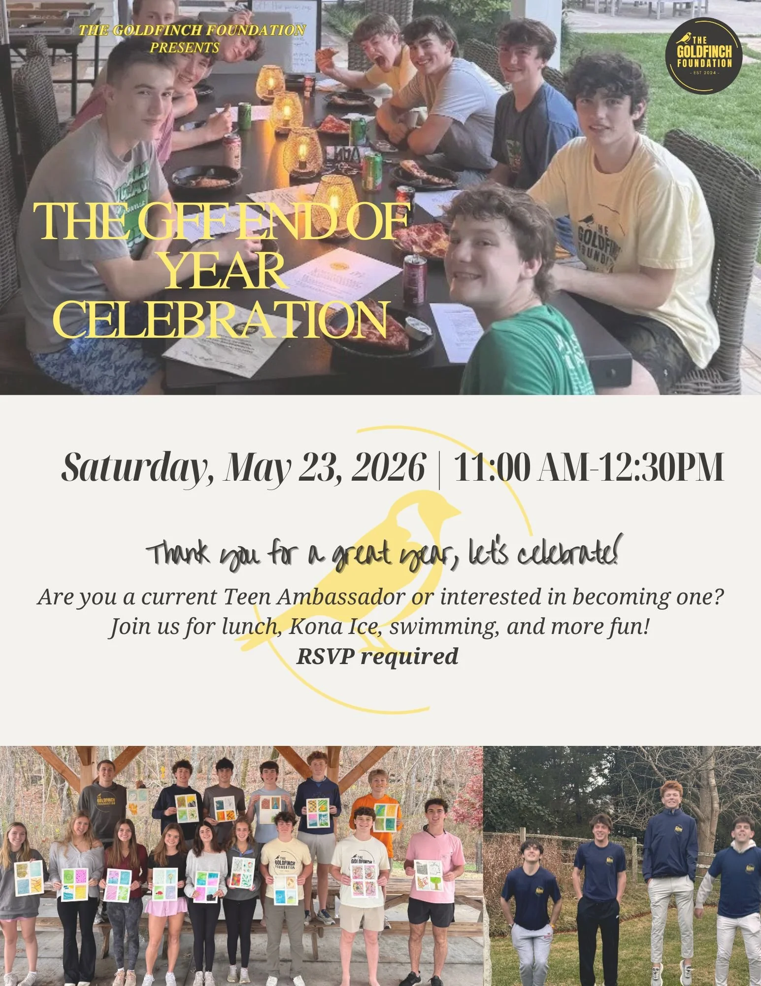 The GFF End of Year Celebration