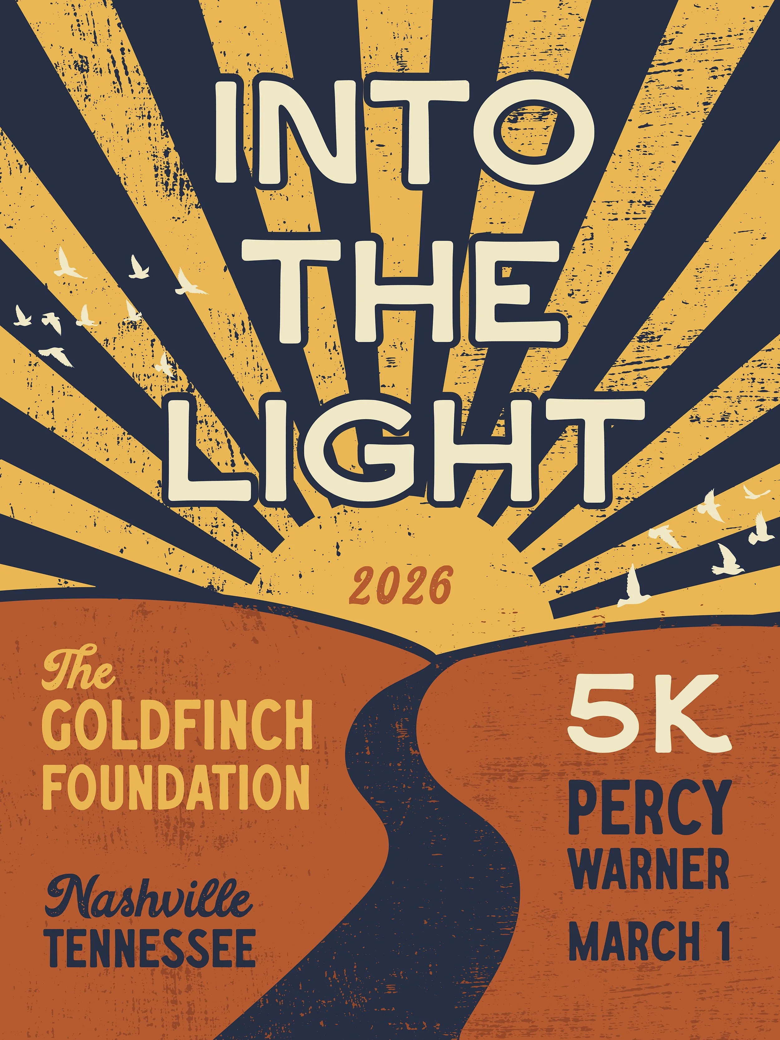 Into The Light 5K - Large Poster - 18x24 inches