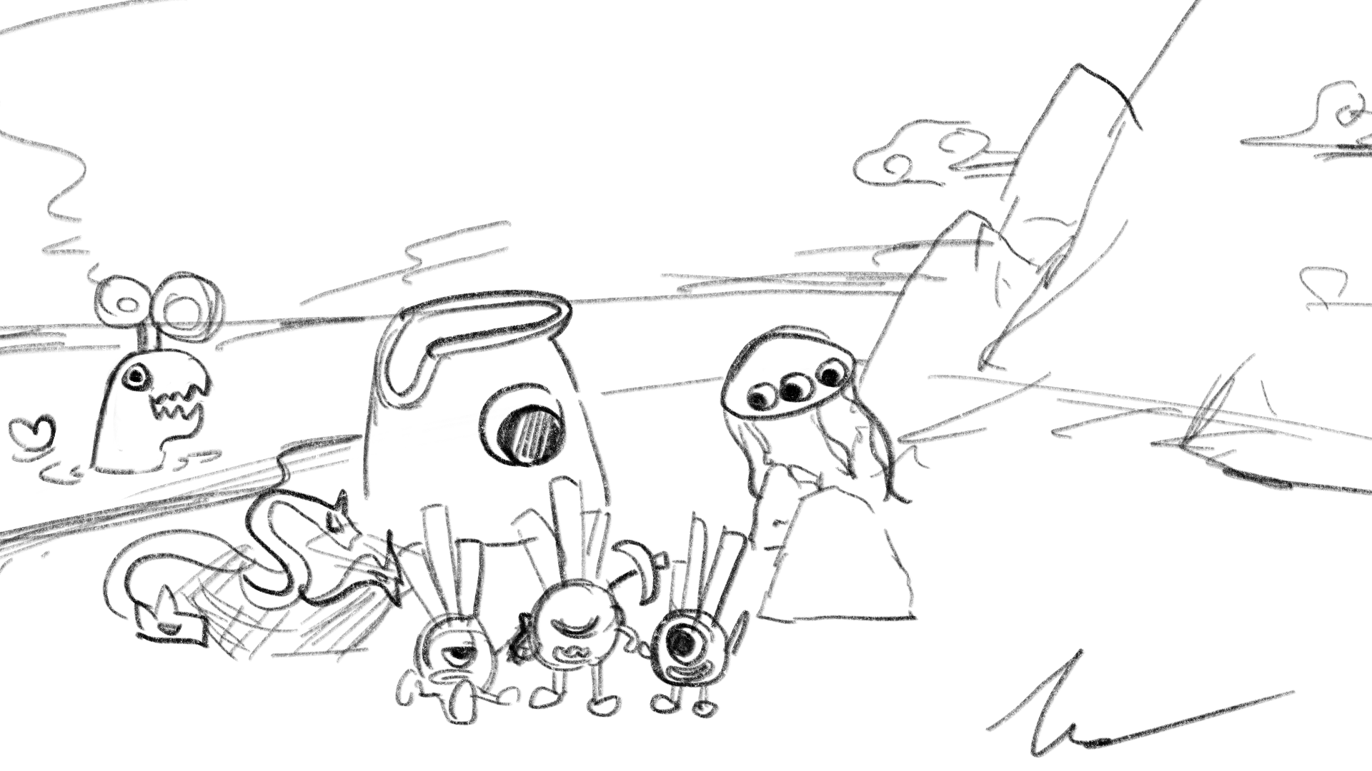 Illustration scene