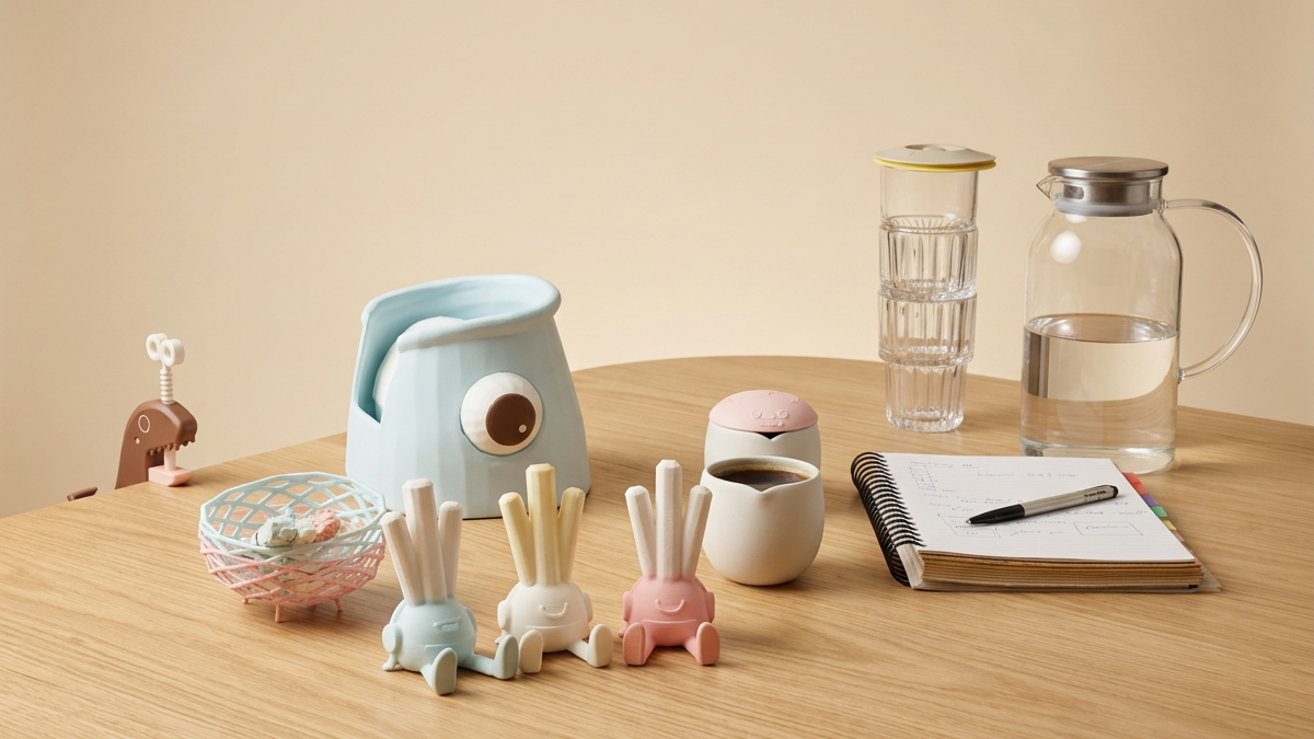 Physical product scene